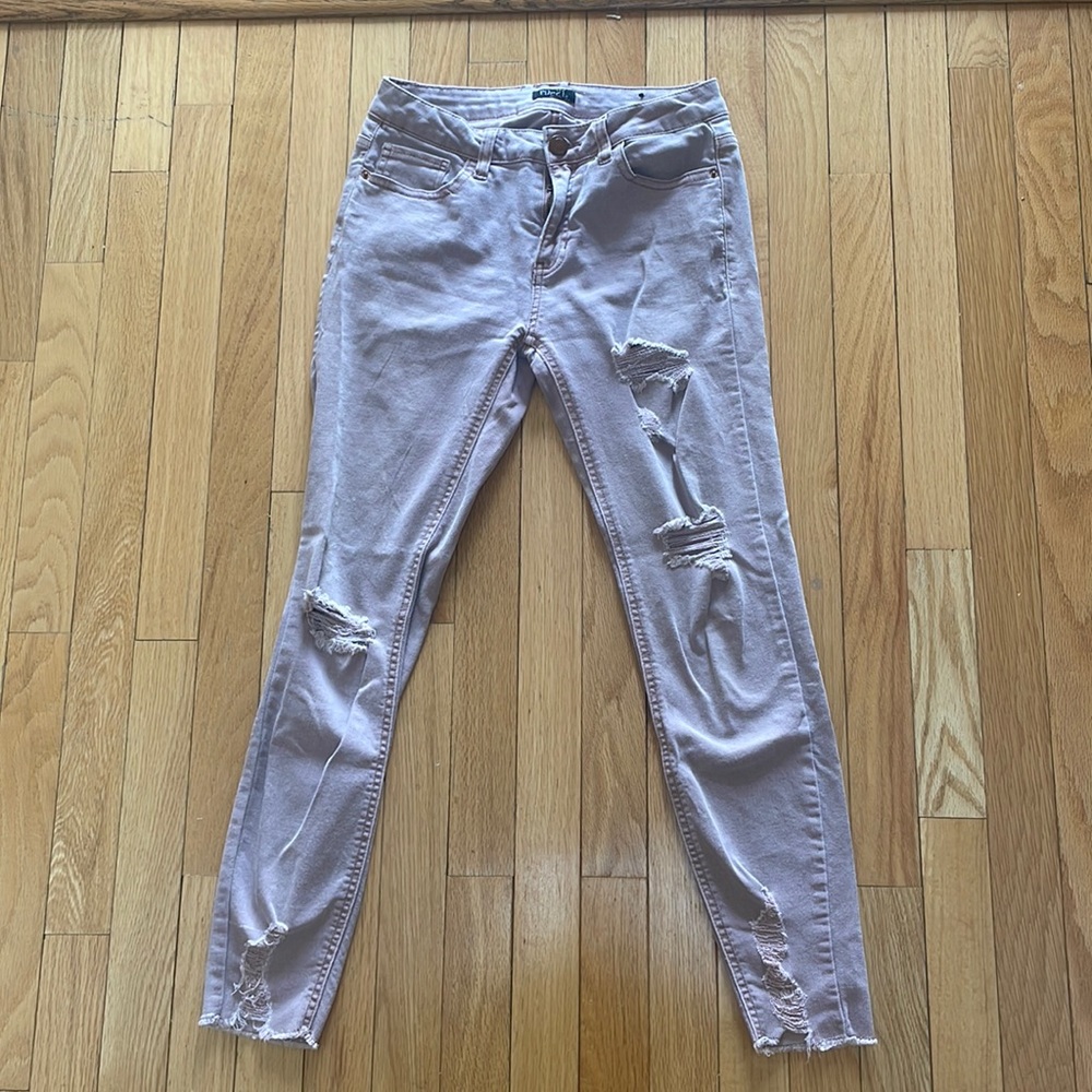 Distressed Skinny Jeans